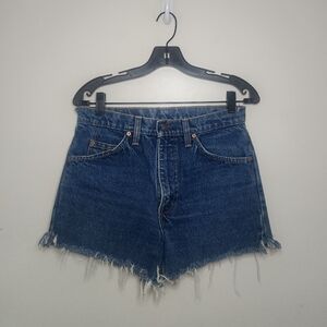 Vintage Levi's 517 High Waist Cut Off Shorts Sz 31